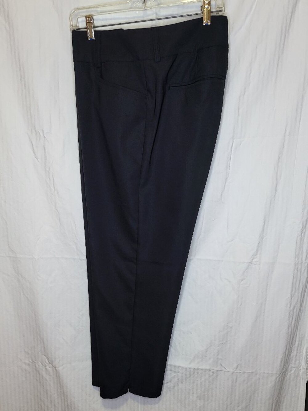 Adidas Climalite Performance Black Golf Pants Womens 14 Cropped Ankle